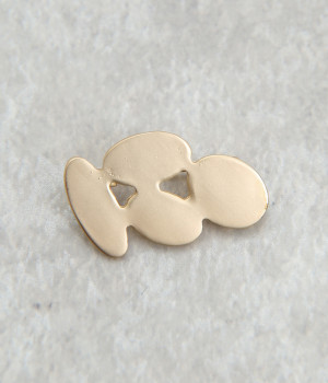 クラウドブローチ(ゴールド-ONESIZE)