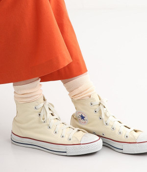 ストレスフリーエジプトコットンソックス(アイボリー-ONESIZE)