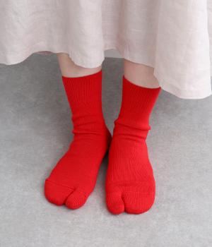 コットン　足袋ソックス