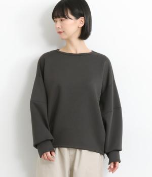 ライトダンボールコクーンプルオーバー(チャコール-F)