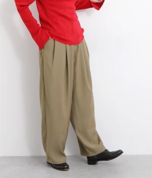 ツイルカーヴィーパンツ(杢ベージュ-F)