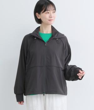 ICE TOUCH薄ブルゾン(ブラック-F)