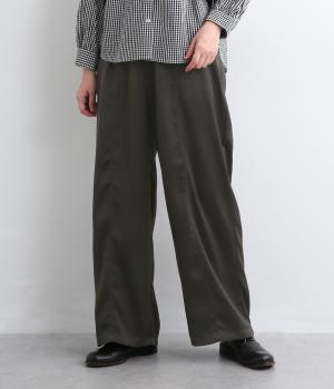 ビンテージレザーライク　ストレートパンツ