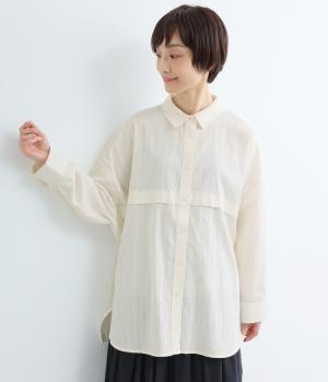 スプリングスラブワイドシャツ