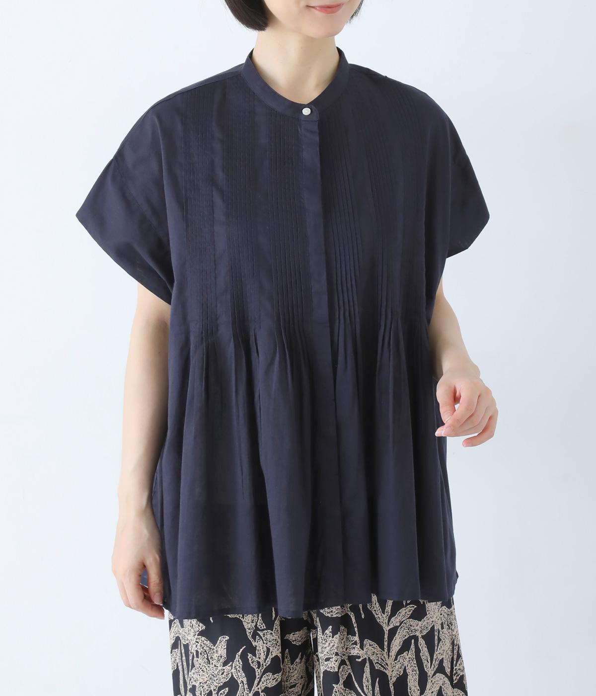 キャンブリックボイル前開きピンタックチュニック｜Noia（ノイア）の