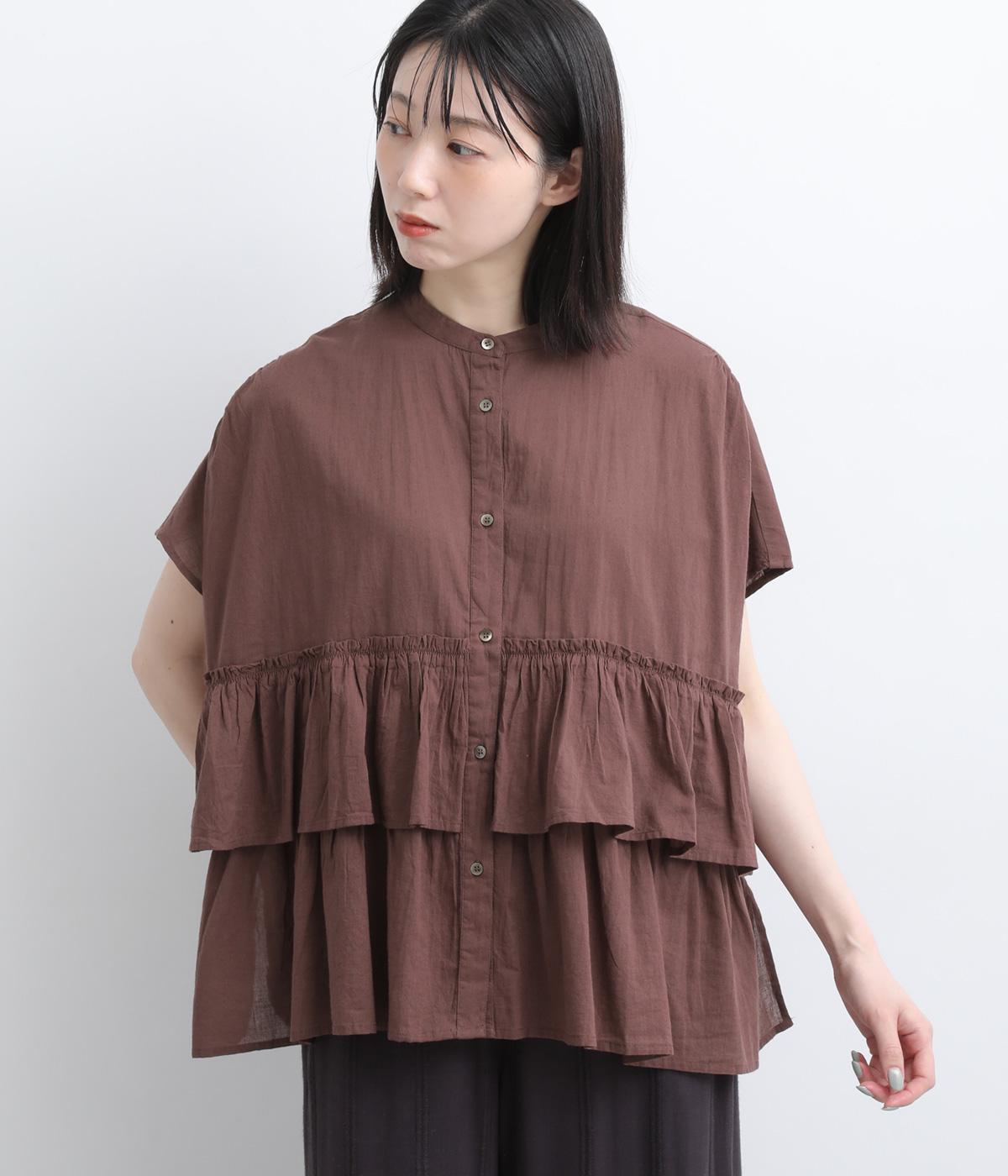 キャンブリックフリル付きブラウス｜Noia（ノイア）の商品詳細