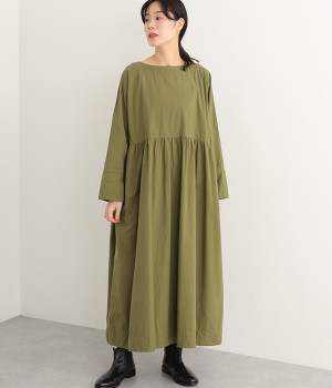 近江タイプライタードレス(オリーブ-ONESIZE)