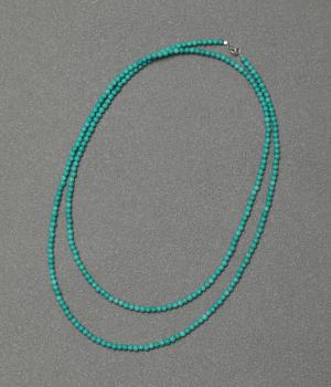 【noy】ターコイズ　90cmネックレス(ターコイズ-F)