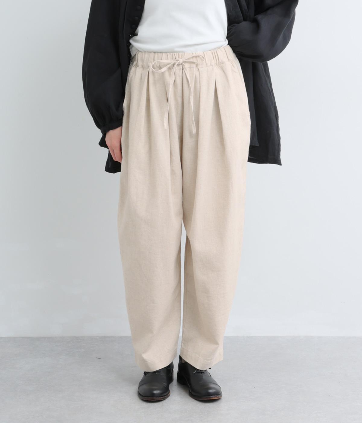 ヘリンボーン　パンツ(ナチュラル-F)