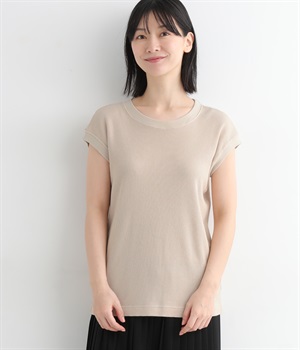 コットンワッフルタンクトップ(ナチュラル-ONESIZE)