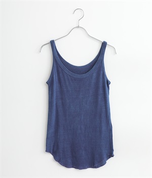 シルク手染め２wayタンクトップ(ダーク-ONESIZE)