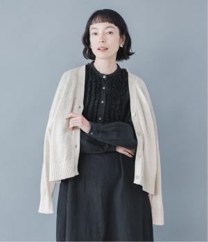 コットンリネンジャパンホールガーメントカーディガン