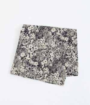 コットンリバティーハンカチ(スモールフラワー-ONESIZE)