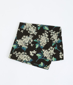 コットンリバティーハンカチ(ビッグフラワー-ONESIZE)