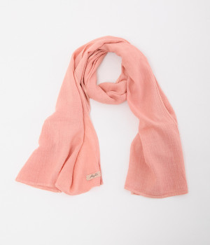 ナチュラルハンドダイストール(シェルピンク/ソボク-ONESIZE)