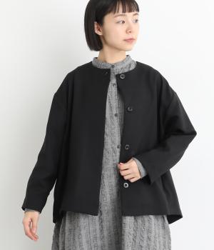 コクーン　ジャケット(ブラック-F)