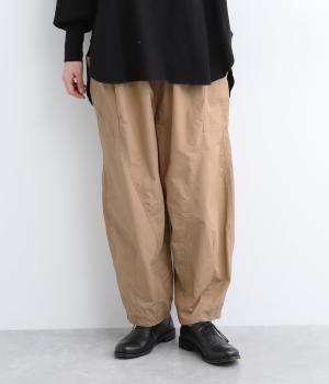 コットンタイプライターパンツ(キャメル-F)