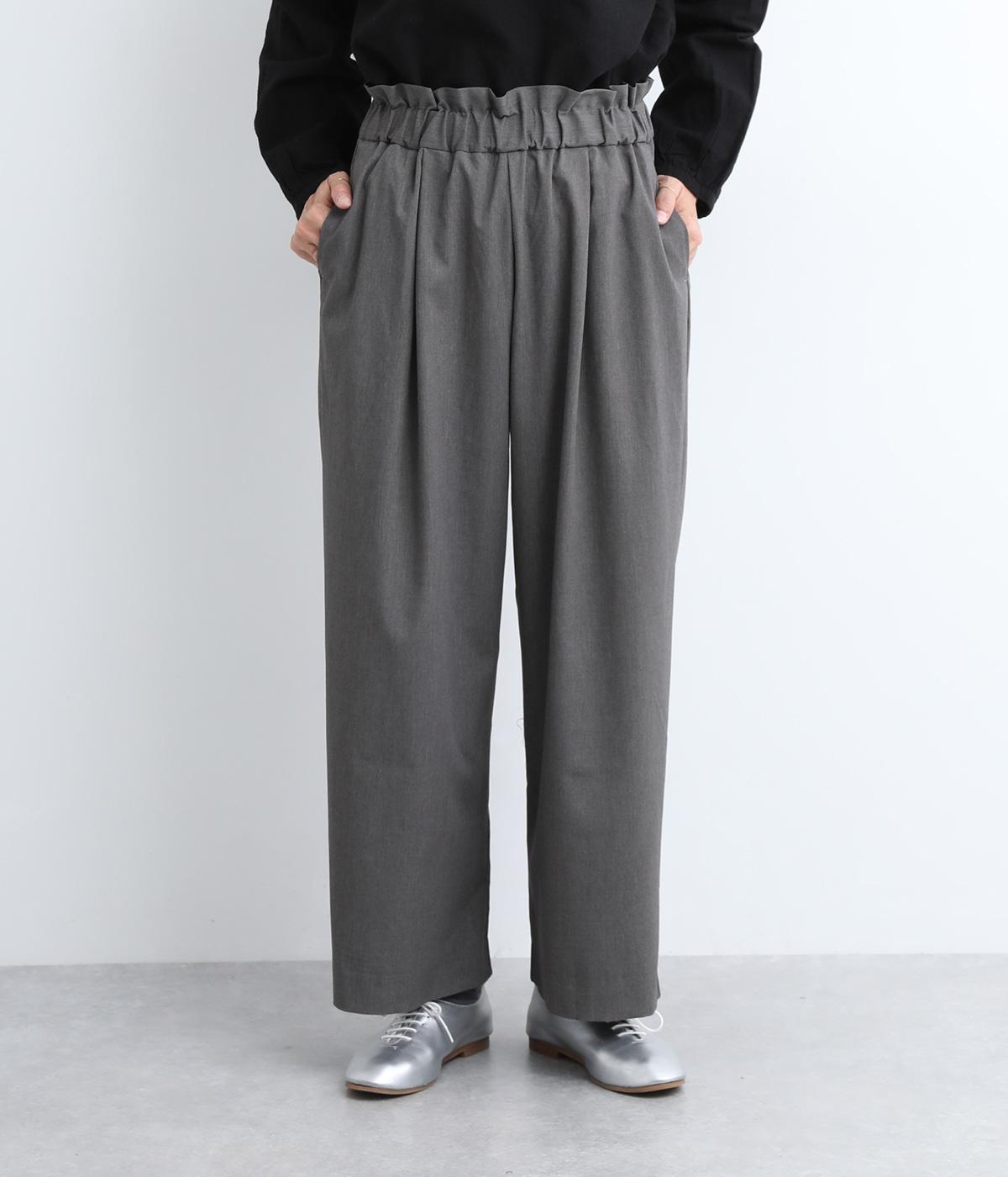 T/Rファインツイルストレッチパンツ(グレー-F)