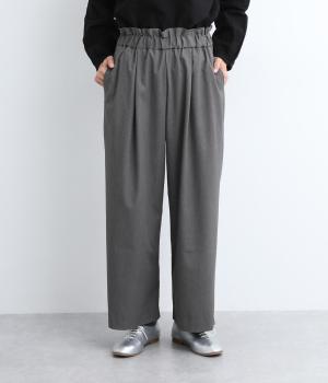 T/Rファインツイルストレッチパンツ(グレー-F)