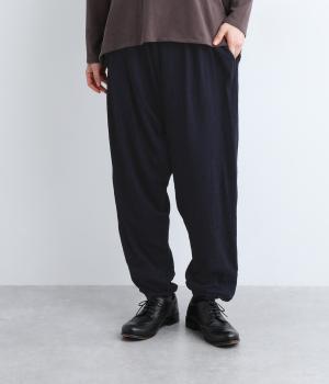 コットンパンツ(ネイビー-F)