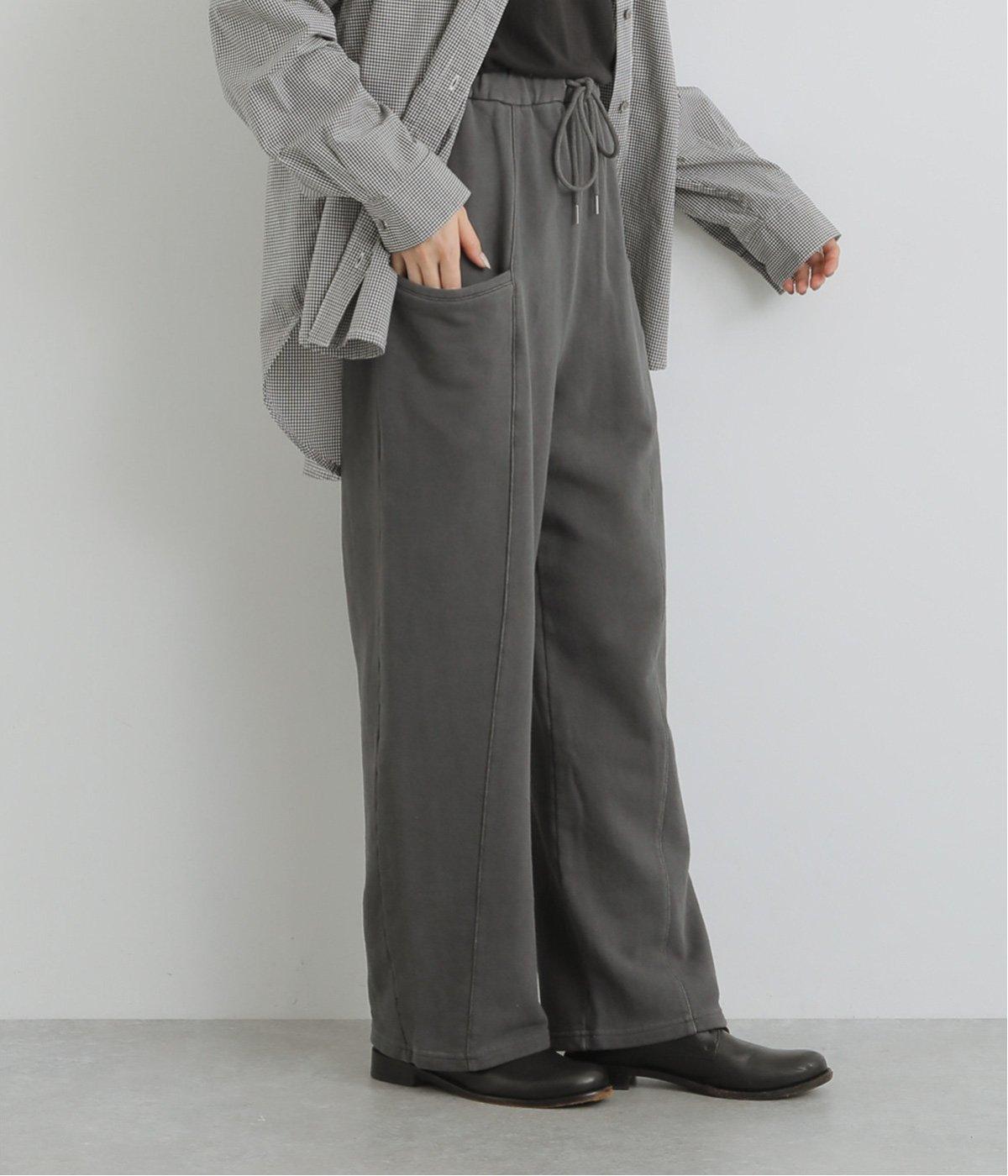 ピグメントパンツ(チャコール-F)