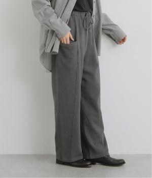 ピグメントパンツ(チャコール-F)