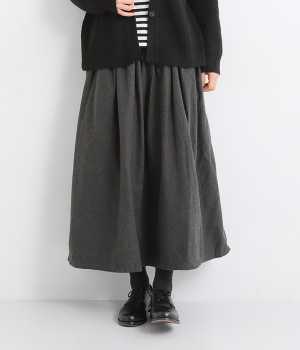 コットンヤクウールスカート