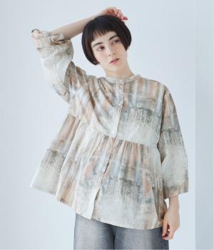 インクジェットプリント2wayシャツ(ストーン-ONESIZE)
