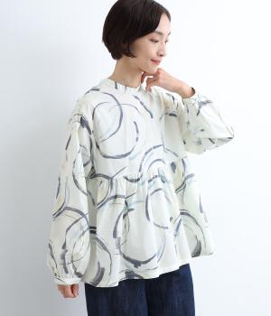 インクジェットプリント2wayシャツ(ドット-ONESIZE)