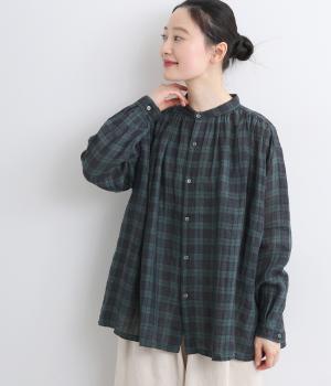 キャンバス　シャツ(ブラックウォッチ-F)