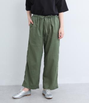 コットンリネン　パンツ