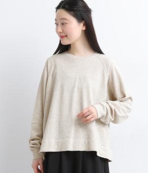 裏毛　ラグランプルオーバー(オートミール-F)