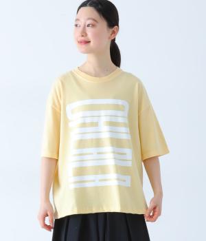 ピグメント　OHLALA　プリントＴシャツ(ペールイエロー-F)