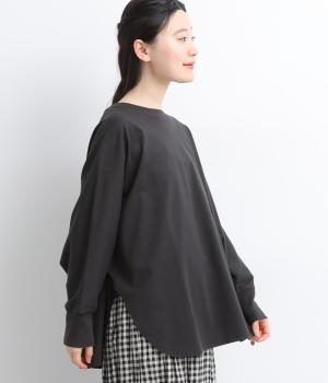 ドルマンスリーブプルオーバー(チャコール-F)