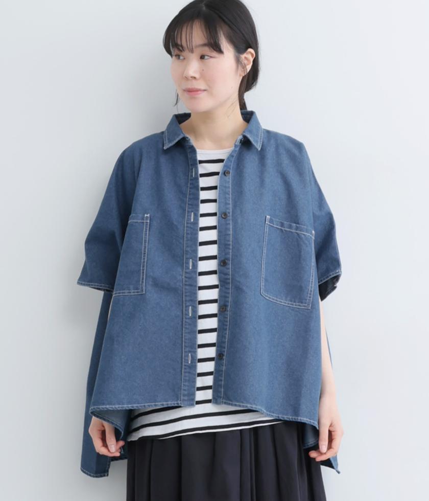 デニムオーバーシャツ