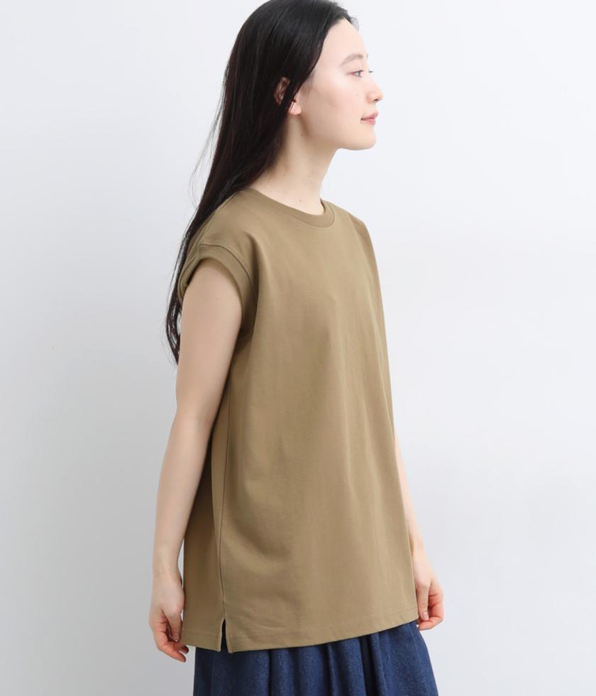 ライトヘビー天竺　スリーブレスTシャツ