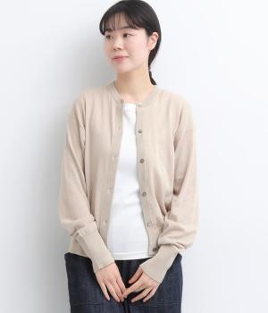 コットンニット　カーディガン