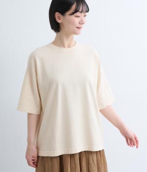 コットンサーマル　プルオーバー(アイボリー-F)