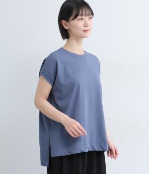 コットン　スリーブレスプルオーバー