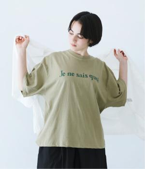 コットンピグメント　Tシャツ　Je ne sais quoi(アースカーキ-F)