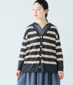リネンレーヨンニット　カーディガン