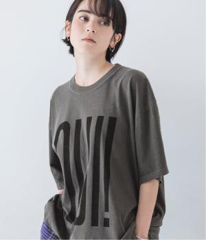 コットンピグメントTシャツ　OUI！NON！