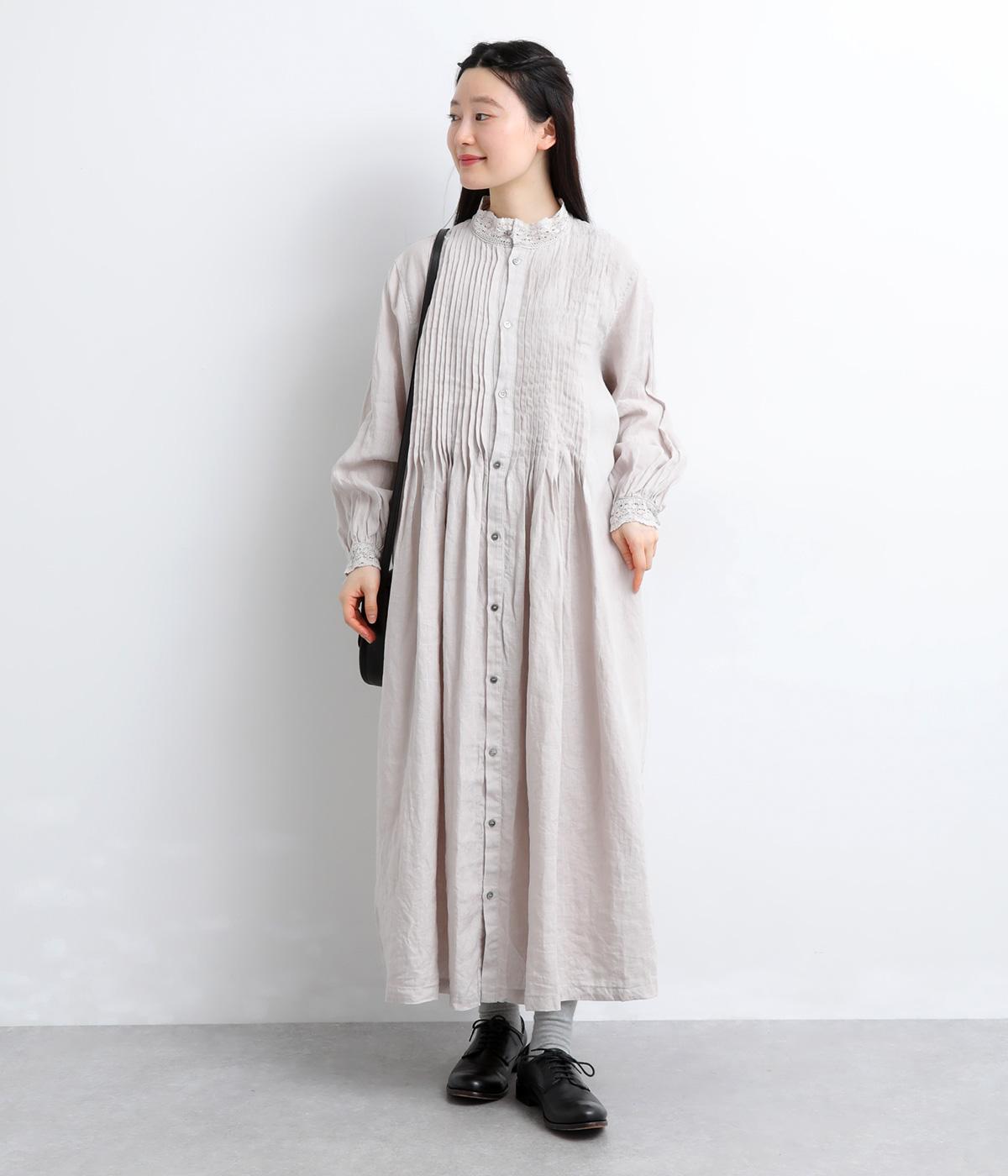 リネンドレス(グレージュ-F)