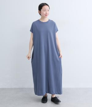 コットン　スリーブレスワンピース