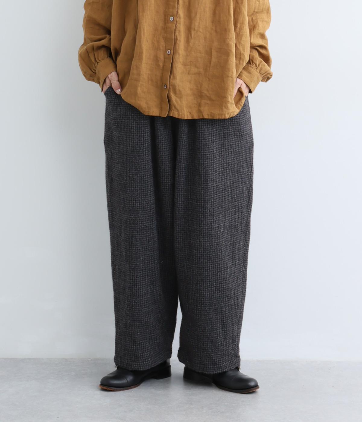 ウール千鳥柄パンツ｜ICHI Antiquites（イチアンティークス）の商品詳細