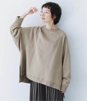 コットン裏毛ワイドプルオーバー