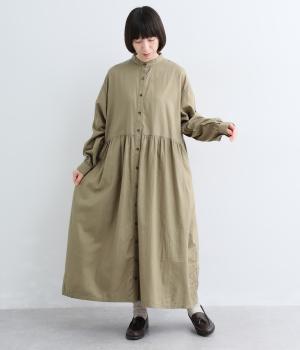 コットンビエラワッシャーワンピース（ベージュ・F）