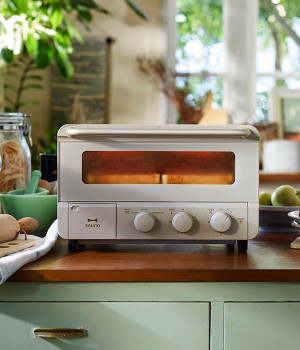 スチーム　ベイク　トースター(グレージュ-ONESIZE)