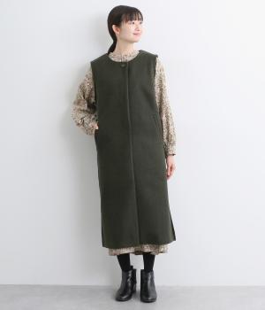 圧縮ニットジレベスト(チャコール-F)