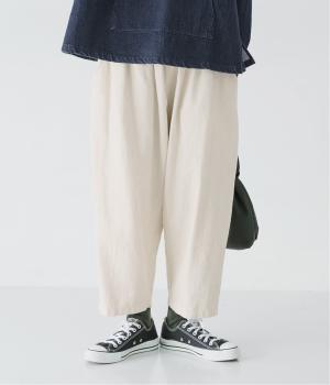 別注｜着丈選べる　甘撚りコットンリネンデニムよくばりパンツ